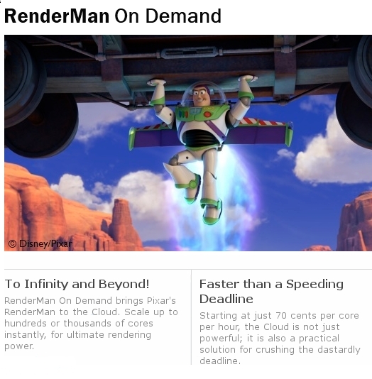 RenderMan On Demand