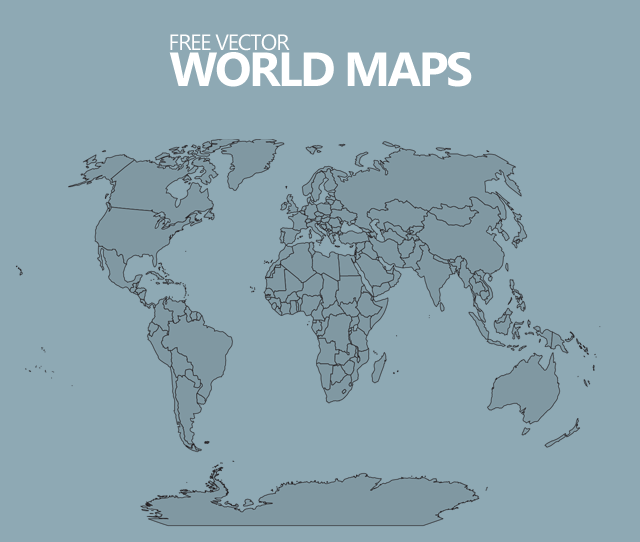 Free Vector World Maps by simplemaps.com