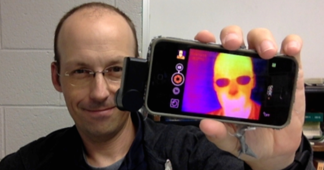 The Seek Thermal Infrared Camera for iPhone and Android