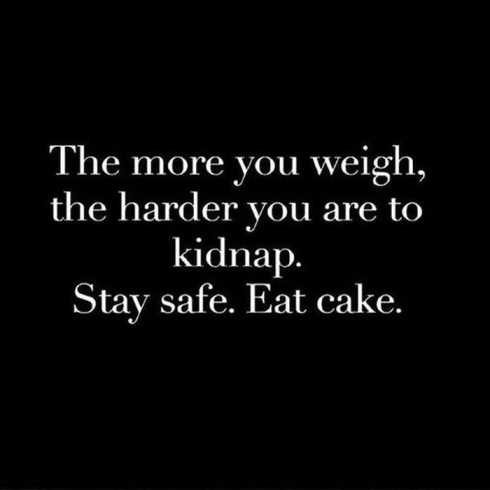 stay safe, eat cake