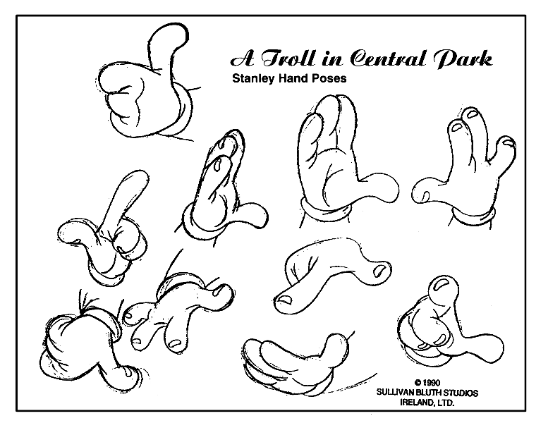 AnimationMeat model sheets