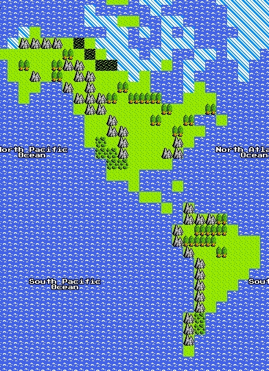 8 bit Google maps