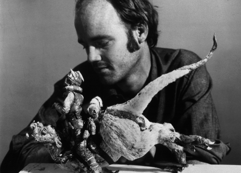 I'm Phil Tippett, stop-motion animator, director, dinosaur supervisor. And the status of VFX.