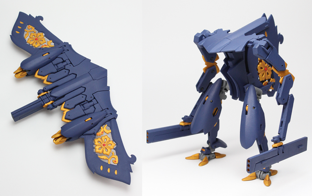 Japanese Designer Tomoo Yamaji Offers 3D Printed Transformer Kit, Stingray, Through Shapeways