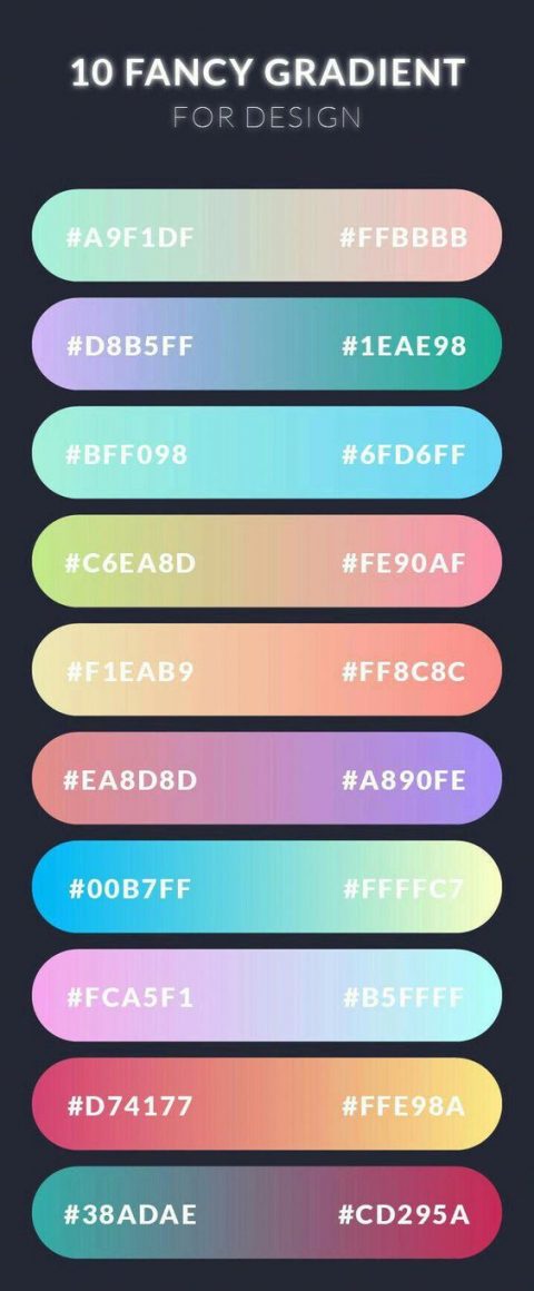 Some nice gradients shades – pIXELsHAM